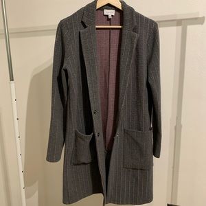 Anthropologie Harlyn Long Blazer Sweater Jacket